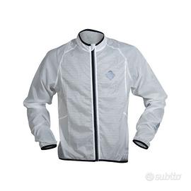 Antivento BRN Manica Lunga Bianca Tg.M-XL-XXL