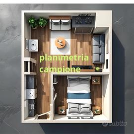 Bilocale arredato con posto auto