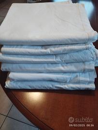 6 lenzuola tessute a mano 