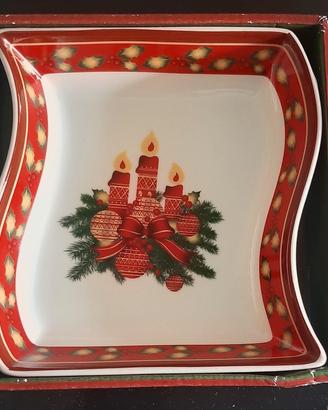 Antipastiera Onda Natale Tognana Porcellane