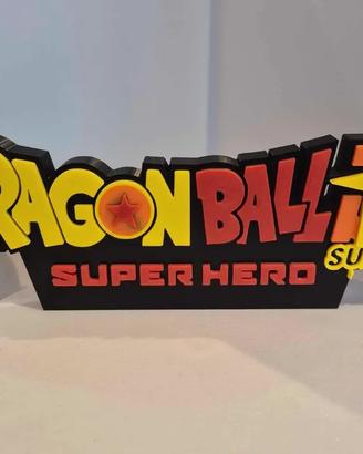 Logo Dragon Ball super - Super hero