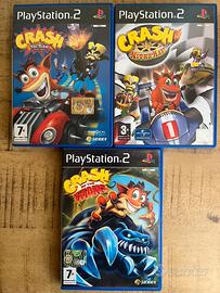 3 giochi PlayStation 2 Crash Bandicoot