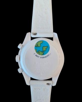 OMEGA SWATCH Earthphase Moonshine Gold 
