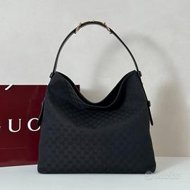 Borsa a mano da donna in tela Gucci