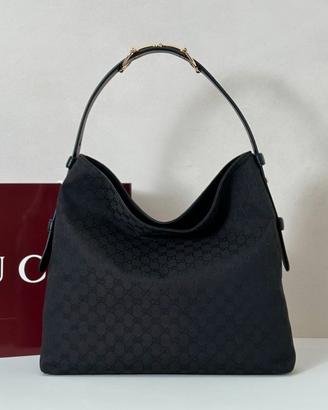 Borsa a mano da donna in tela Gucci