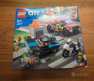 Lego City 60319 Polizia Pompieri NUOVO SIGILLATO