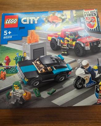 Lego City 60319 Polizia Pompieri NUOVO SIGILLATO