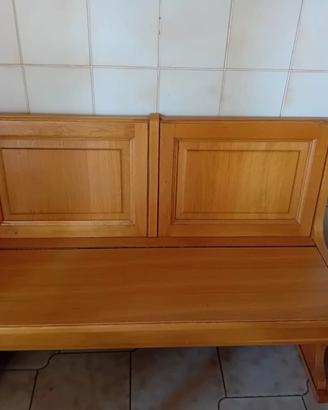 Set Taverna Rustico: Tavolo Fratino + Panca Cassap