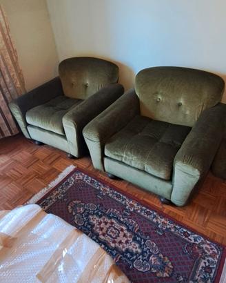 salotto artigianale anni 70