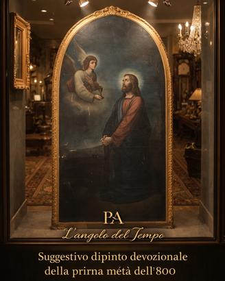 dipinto su pala devozionale primi 800