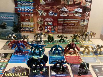 Gormiti 2° e 3° serie con carte