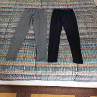 Set 2 leggings fresco cotone tg. xs Jadea