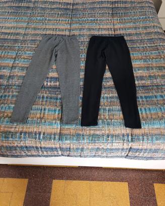 Set 2 leggings fresco cotone tg. xs Jadea