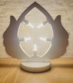 Lampada a forma di pumo