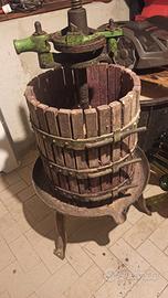  torchio e deraspatrice per uva