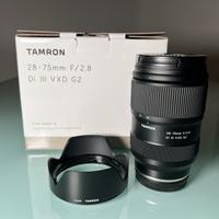 Tamron 28 75 f2.8 Di III VXD G2 x Sony E