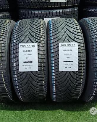 4 gomme 205 55 16 KLEBER RIF1858