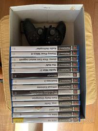 PS2 games + controller