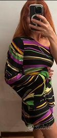Vestito England Club L tg.S. Neon
