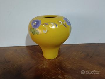 Vaso Giallo Dipinto