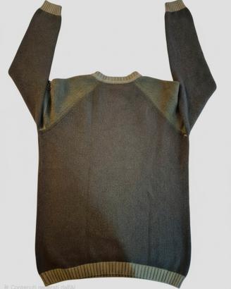 Maglione in lana verde