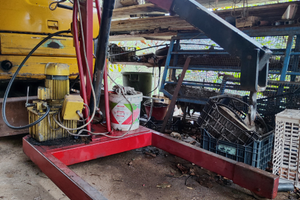 Mini Gru con pompa idraulica