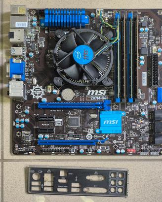 I5-4570 con scheda madre e 12 GB RAM