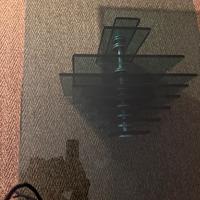 Tavolino vintage anni 70 cristallo