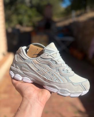 ASICS GEL-NYC taglia 42 - beige/grigio- Nuove