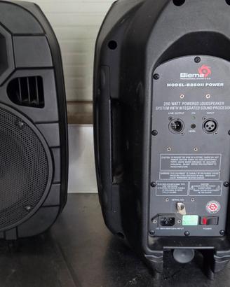 coppia casse biema 250w