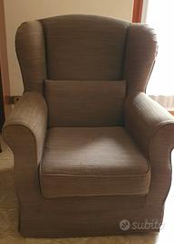 poltrona in tessuto Poltroneesofà