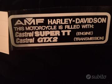 adesivo serbatoio HD 125 175 250 350