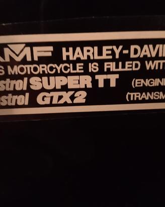 adesivo serbatoio HD 125 175 250 350