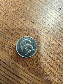 moneta 5 kroner islandesi 