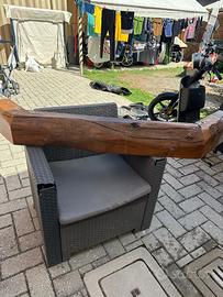 Trave da camino angolare