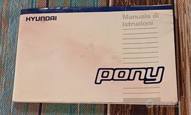Libretto d'uso e manutenzione della Hyundai Pony