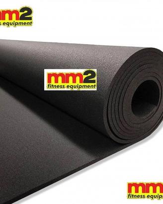 pavimento gommato GATEPRO a rotolo antitrauma nero