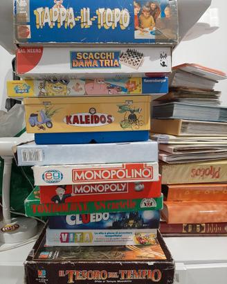 Giochi in scatola 