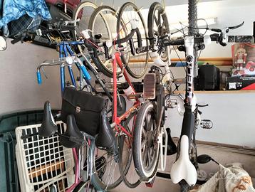 tandem spillone Bianchi e altre 3 bici
