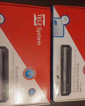2 ricevitori satellitari TELE System