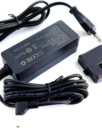 Alimentatore 220v per Canon LP-E10 serie 1200D ecc