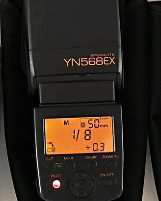 Flash Yongnuo YN668EX Nikon NG 60 HSS