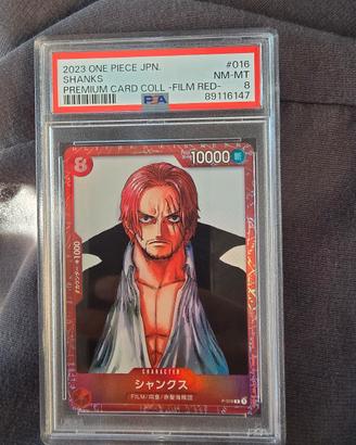 shanks film red PSA 8