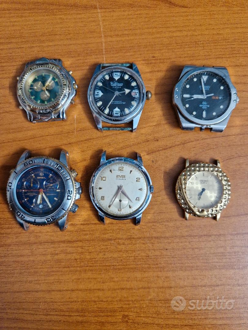 Stock orologi non funzionanti Abbigliamento e Accessori In vendita a Parma