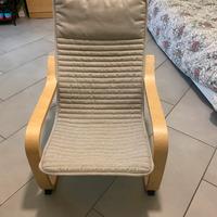 Poltroncina chaise-longue sedia per bambini