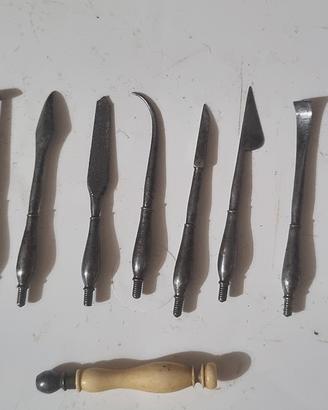 set odontoiatrico antico 1855-1865 