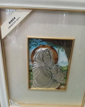La Gisca Ag925 quadro d arte sacra