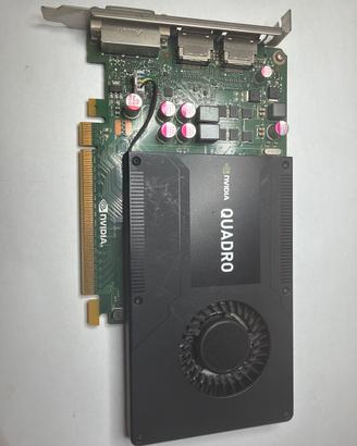Scheda Video NVIDIA Quadro K2000 2GB GDDR5
