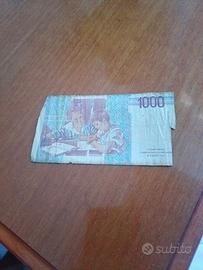  banconote 1000 lire e 5000  lire 