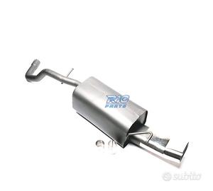 SILENZIATORE DI SCARICO PER AUDI A3 8L 09 1996- DT